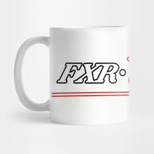 F X R - Towing Solid White Black and Red T-Shirt Mug